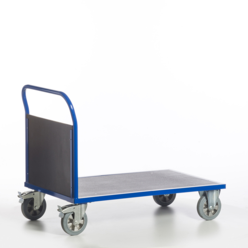 Rollcart Stirnwandwagen mit rutschsicherer Ladefläche, Traglast 1200 kg, Ladefläche 1200 x 800 mm Standard 12 L