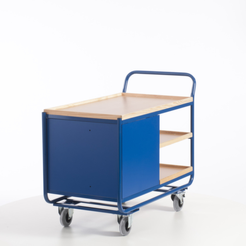 Rollcart Tisch- und Schrankwagen mit Holzarbeitsplatte Standard 5 L