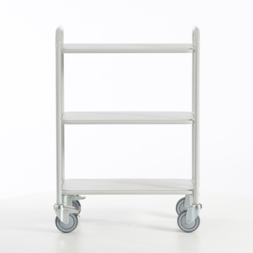 Rollcart Bürowagen, Traglast 150 kg, 3 Etagen Standard 2 L
