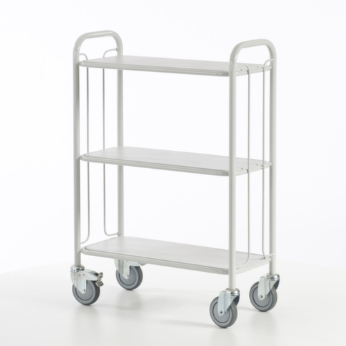 Rollcart Bürowagen, Traglast 150 kg, 3 Etagen Standard 3 L