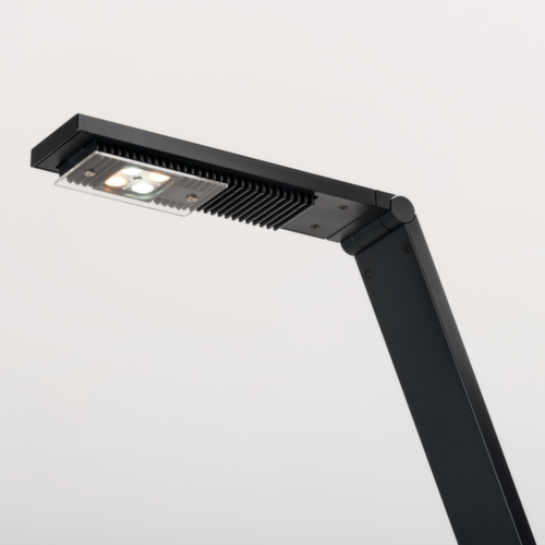 Luctra Kabellose LED-Stehleuchte Flex mit biologisch wirksamem Licht, Licht kalt- bis warmweiß - biologisch wirksames Licht, schwarz Detail 1 L