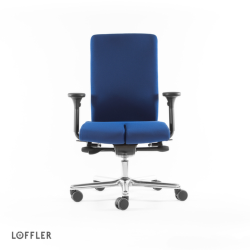 Löffler Bürodrehstuhl mit Arthrodesensitz, blau Standard 2 L