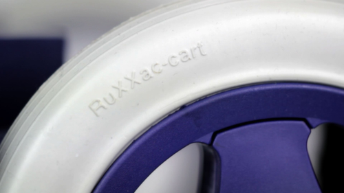 Klappbare Alu-Sackkarre RuXXac Business XL, Traglast 125 kg, Polymer-Bereifung Detail 4 L
