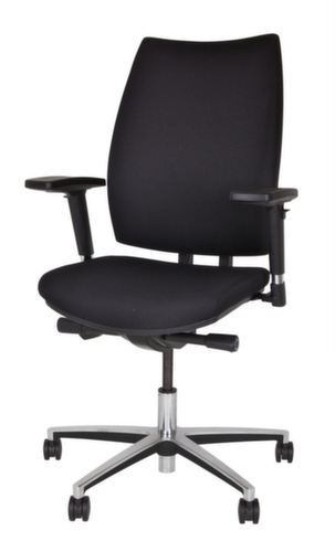 Bisley Bürodrehstuhl Upscale mit 4D-Armlehnen, schwarz Standard 3 L