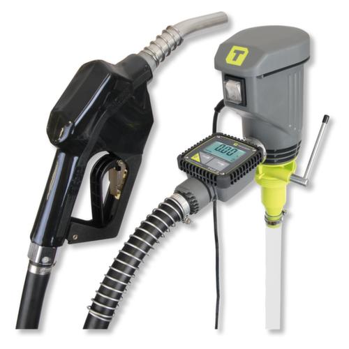 TECALEMIT Elektro-Fasspumpen-Set, für Diesel, Heizöl, Kühlerfrostschutzmittel, 22 l/min Standard 1 L