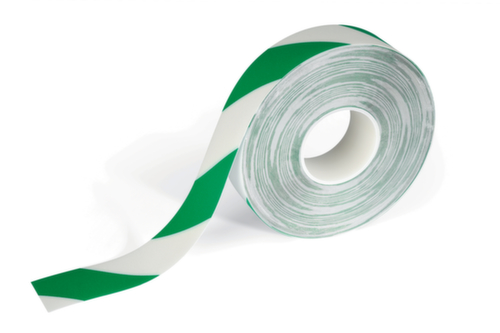 Durable Bodenmarkierband Duraline Strong, grün/weiß Standard 1 L