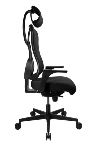 Topstar Bürodrehstuhl Art Comfort mit Kopfstütze, schwarz Standard 2 L