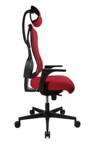 Topstar Bürodrehstuhl Art Comfort mit Kopfstütze, rot Standard 2 L