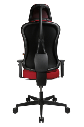 Topstar Bürodrehstuhl Art Comfort mit Kopfstütze, rot Standard 4 L