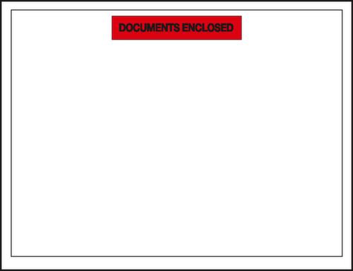 Raja Begleitpapiertasche "Documents enclosed", DIN A4 Standard 1 L