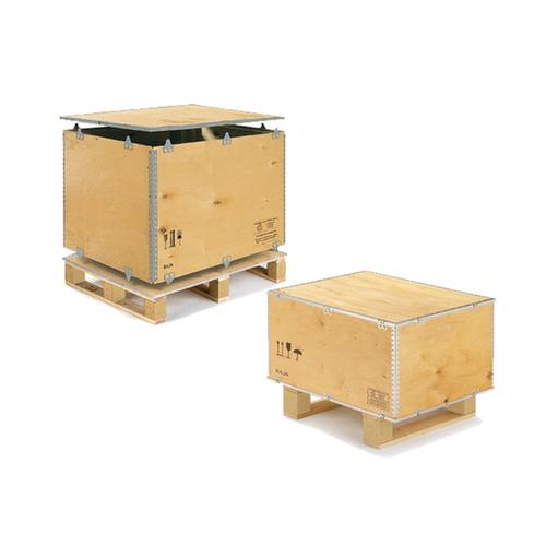 Paletten-Faltbox aus Sperrholz Standard 1 L