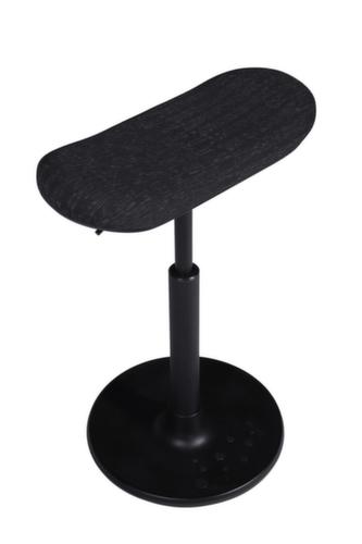 Topstar Sitz-/Stehhilfe Sitness H2 mit Skateboard-Sitz, Sitzhöhe 570 - 770 mm, Sitz schwarz Standard 2 L