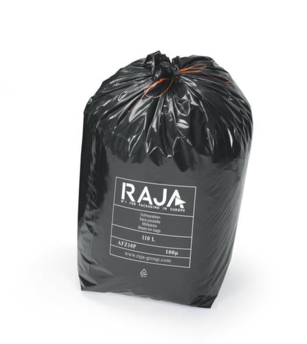 Raja Müllsack für schwere Abfälle, 110 l, schwarz Standard 3 L