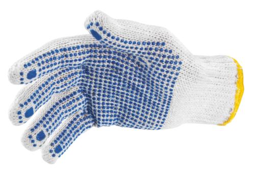 Noppenhandschuhe, Polyester/Baumwolle, Größe 7 Standard 2 L