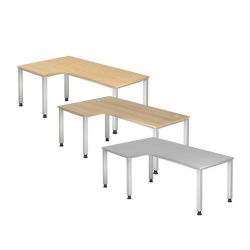 Winkel-Schreibtisch Sina mit 4-Fußgestell Standard 1 L