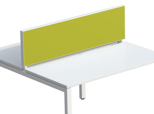 Paperflow Tischtrennwand, Höhe x Breite 330 x 1200 mm, Wand grün Standard 1 L