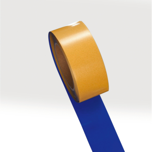 Moravia Staplergeeignetes PVC-Markierband Tape PROline, blau Standard 1 L
