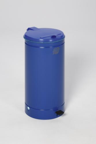 Wertstoffsammler Euro-Pedal für 70-Liter-Säcke, 70 l, RAL5010 Enzianblau, Deckel blau Standard 2 L