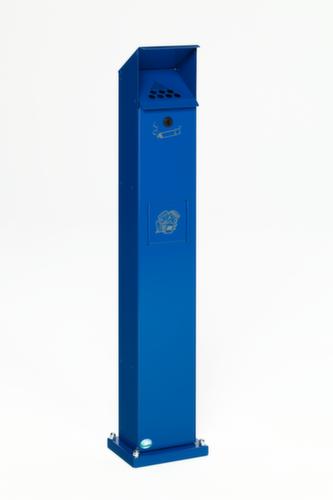 VAR Standascher mit Wetterschutzdach, enzianblau Standard 1 L