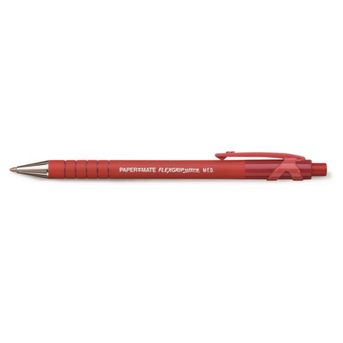PAPERMATE Kugelschreiber Flexigrip Ultra, Schriftfarbe rot, Schaft rot Standard 1 L