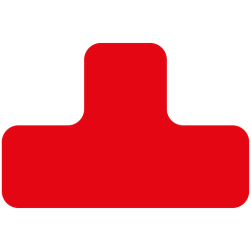 EICHNER Klebesymbol, T-Form, rot Standard 1 L