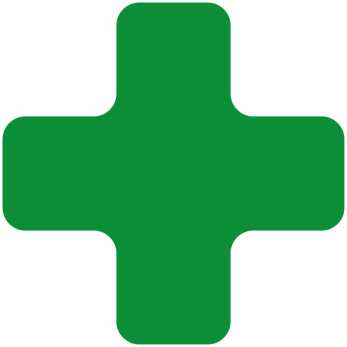 EICHNER Klebesymbol, Plus, grün Standard 1 L
