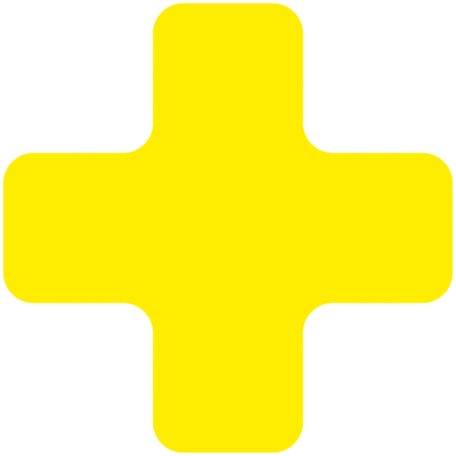 EICHNER Klebesymbol, Plus, gelb Standard 1 L