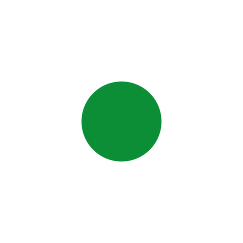 EICHNER Klebesymbol, Kreis, grün Standard 1 L