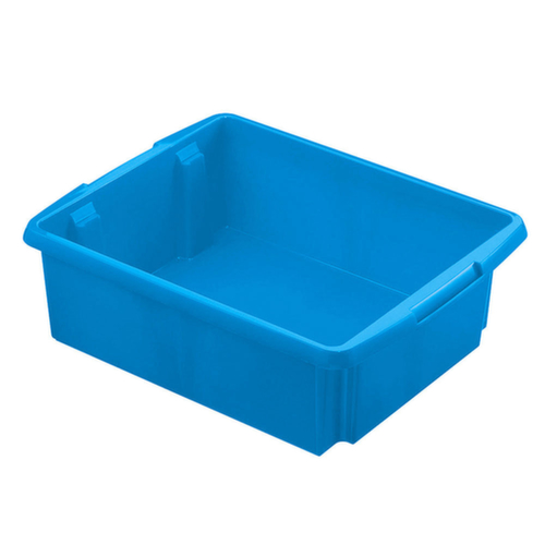 Leichter Drehstapelbehälter, blau, Inhalt 17 l Standard 1 L