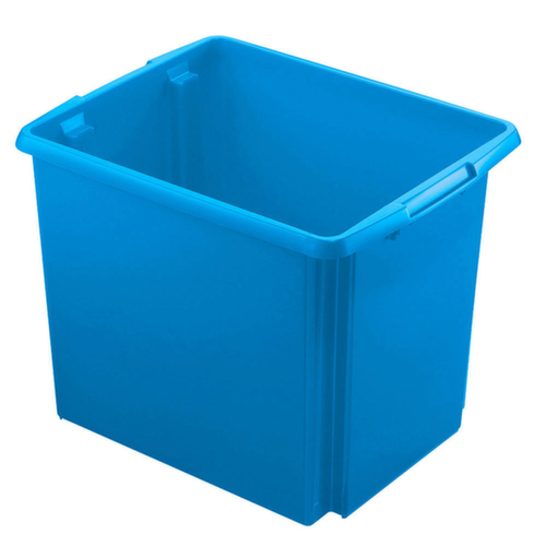 Leichter Drehstapelbehälter, blau, Inhalt 45 l Standard 1 L