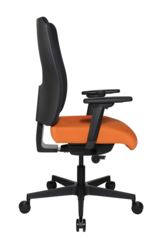 Topstar Bürodrehstuhl Sitness Open X (N) Deluxe inkl. AL "TW2" mit Schiebesitz, Netzrückenlehne, orange Standard 4 L