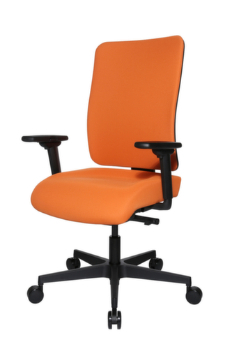Topstar Bürodrehstuhl Sitness Open X (P) Deluxe inkl. AL "TW2", orange Standard 2 L