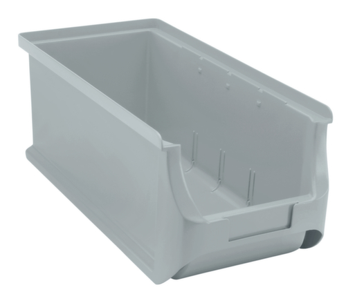 Allit Stapelbarer Sichtlagerkasten ProfiPlus Box 3L, grau, Tiefe 320 mm, Polypropylen Standard 1 L
