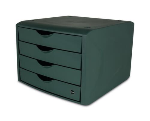 helit Schubladenbox the green aus recyceltem Kunststoff Standard 4 L