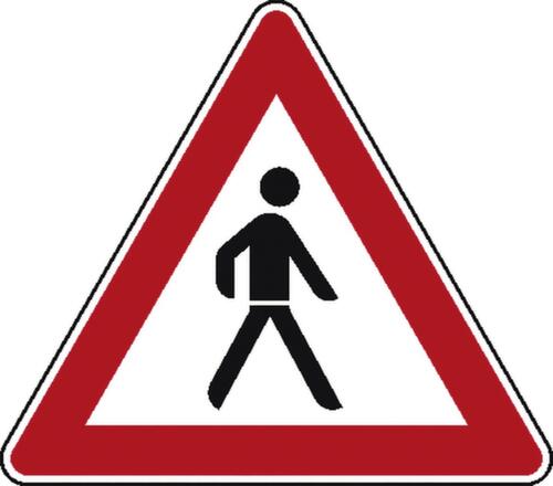 Fußgängerschild SafetyMarking® gemäß StVO Standard 1 L