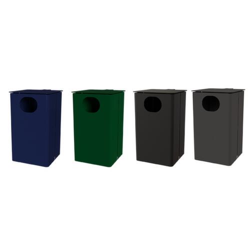 Abfallbehälter mit Schutzdach Standard 1 L