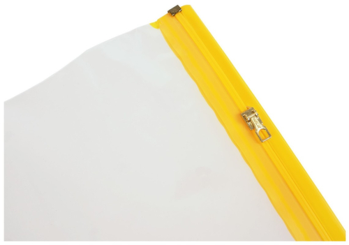 EICHNER Planschutztasche für Baupläne, transparent/gelb, DIN SG Detail 1 L