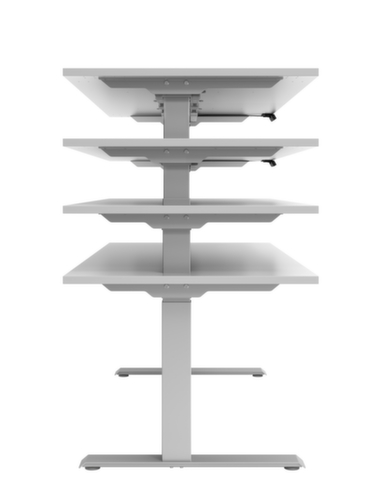 Elektrisch höhenverstellbarer Steh-Sitz-Schreibtisch XDKB-Serie Detail 2 L