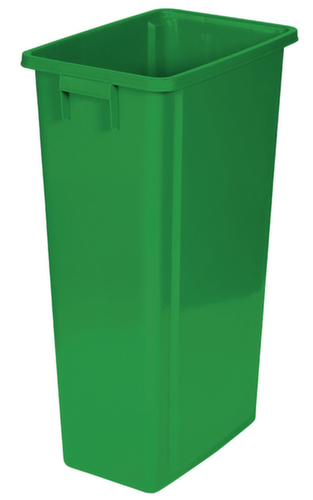 Offener Wertstoffsammler probbax®, 80 l, grün Standard 1 L
