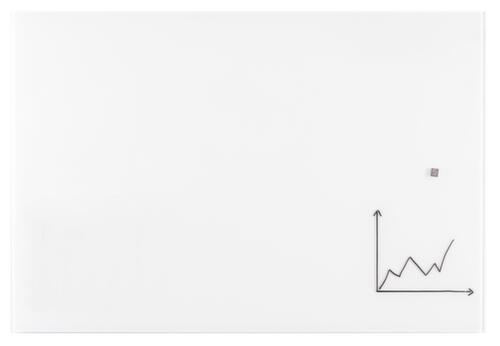 Franken Magnetische Glastafel, Höhe x Breite 1200 x 2400 mm