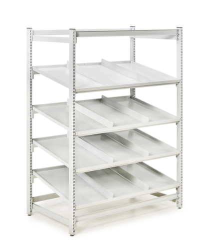 Treston Kanbanregal M1350 mit Schrägböden Standard 1 L