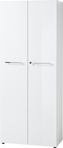 Aktenschrank GW-MONTERIA, 5 Ordnerhöhen, weiß/weiß Standard 3 L