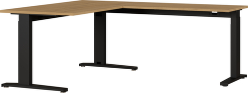 Höhenverstellbarer Winkel-Schreibtisch Standard 2 L