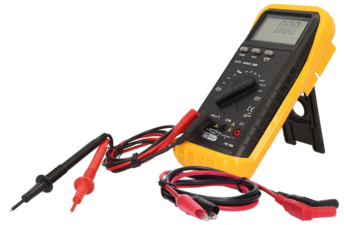 Digital Multimeter inkl. Prüfspitzen und Krokodilklemmen