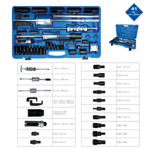 Brilliant Tools Injektor-Auszieher-Satz Standard 2 L