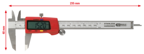 KS Tools Digital-Messschieber 0-150 mm Standard 2 L