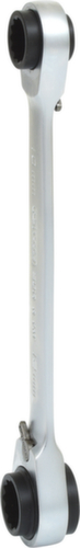 4 in 1 GEARplus umschaltbar Doppel-Ratschenringschlüssel Standard 2 L