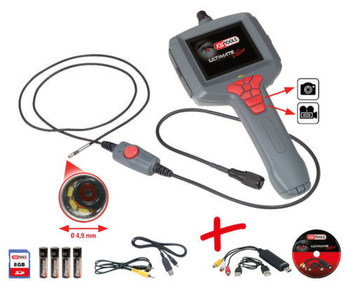 ULTIMATEvision MASTER Videoskop-Satz Ø 4,9 mm mit Videograbber Standard 2 L