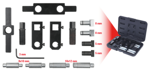 KS Tools MASTER Klemmbohrungs-Spreizwerkzeug-Satz Standard 2 L