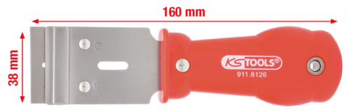KS Tools Plakettenschaber Standard 2 L